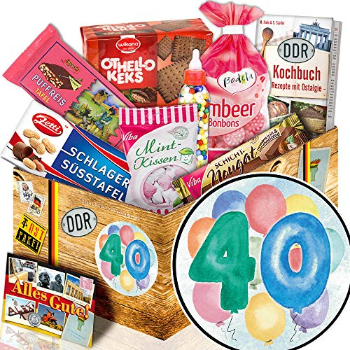 40. Geburtstag / 40. Geburtstag Geschenkbox/Süßigkeiten Geschenk