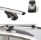 Universaler Aluminium Dachträger an offene Dachrelinge 120 cm T-Nut 20 mm hochwertig