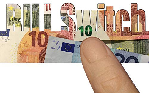 50 Euro Bill Switch - Wie man einen Geldschein verwandelt | Geld-Zaubertrick für Erwachsene | Zauberei mit Banknoten | Magic Money Change | Zauberartikel, zaubern lernen, Geldscheinverwandlung