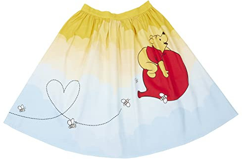SS DISNEY WINNIE THE POOH BALLOON CLOUDS SANDY SKIRT