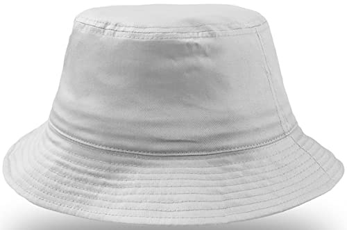 noTrash2003 Trendiger Fischerhut Bucket Hat Cotton Twill Anglerhut Sommerhut Sonnenhut für Damen und Herren mit Schweissband