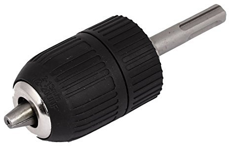 XYWHPGV Portabrocas sin llave de 1/2 pulgada gris Adaptador de vástago SDS 2-13 mm para atornillador de impacto Taladro inalámbrico negro(f4afb 7d75b 32923 e718d f1a53 b0e31
