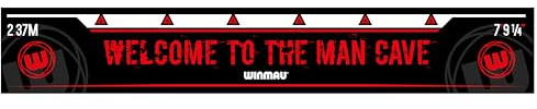 WINMAU - Darts Oche Linien - Gut sichtbarer Wurflinienmarker - Haftet auf Allen harten Oberflächen - Verfügbare Designs: Blade 6, PDC, Man Cave, Weiß or Grün - Professionelles Dartzubehör