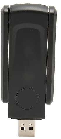 Adaptador USB para PC, 1200Mbps Antenas Duales 5Dbi Adaptador WiFi 5G/2.4G para PC de Escritorio Portátil, Compatible con11/10/8/8.1/7/Vista/XP, Adaptador Inalámbrico para