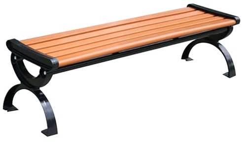 DAVBIR Gartenbank aus Holz, Zwei-Personen-Außenbank, Gartenmöbel-Parkbank für Terrasse, Rasen, Balkon, Veranda, Hinterhof, Garten, Pool, Park (Color : A, Size : 150 * 40 * 40cm/59 * 16 * 16 inches)