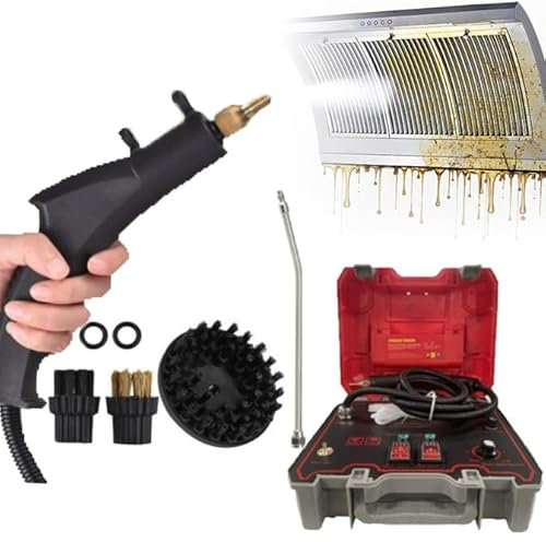 Máquina De Limpieza Portátil De Alta Temperatura, Limpiador a Vapor De Alta Presión De 2500w, Para Limpieza De Azulejos, Cocina, Baño Y Coche,A