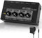 OFFCUP Mixer Audio, 4 Canali Mini Mixer Audio, Audio Mixer Portatile 4in1out, Mixer Basso Rumore per Microfoni Chitarre Bassi Tastiere e Mixer di Palco -Nero
