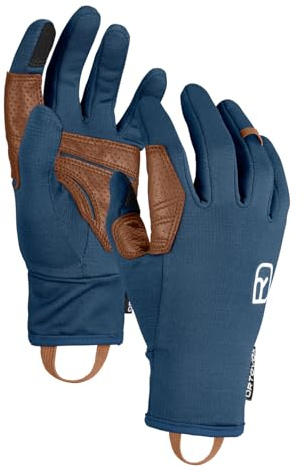 ORTOVOX Fleece Light Glove M, 56369, Deep Ocean