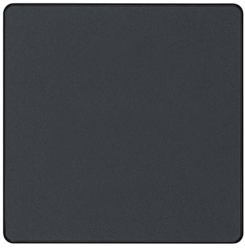BG Evolve PCDMG94B Single Blank Plate - Matt Grey (Black)