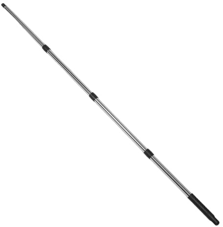 SHINEOFI Limpiador de Canalones con Varilla Extensible Herramienta de Limpieza de Tejados para Eliminar y Residuos Suelo Diseño Telescópico Compatible con Diferentes Tejados Previene