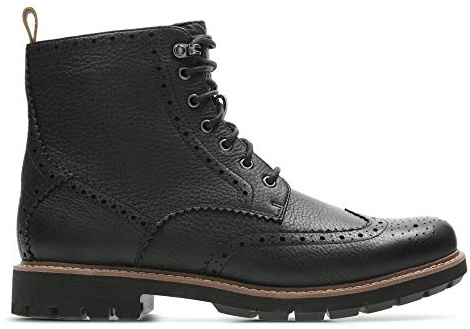 Clarks Un Abode Ease Mens Dark Tan Lea, 12