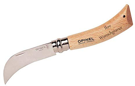 OPINEL Gärtnermesser, rostfrei, Buchenholzgriff