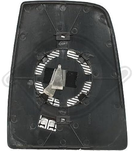 DIEDERICHS 1457027 Miroir de rétroviseur convexe chauffant gauche Compatible avec FORD Transit Mk7 Van V363, FCD, FDD Transit Mk7 Camion plate-forme/Châssis V363, FED, FFD