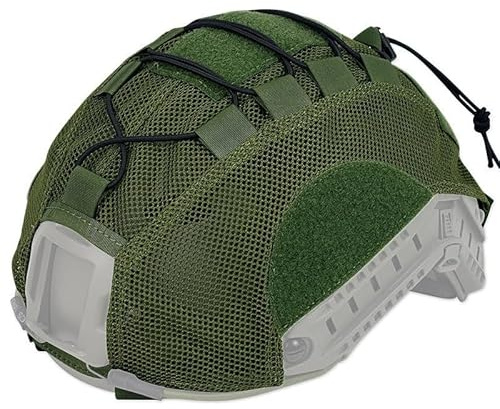 Taktischer Helmüberzug, Helmbezug Atmungsaktives Helm Abdeckung für Paintball Jagd (Helm Nicht im Lieferumfang enthalten)