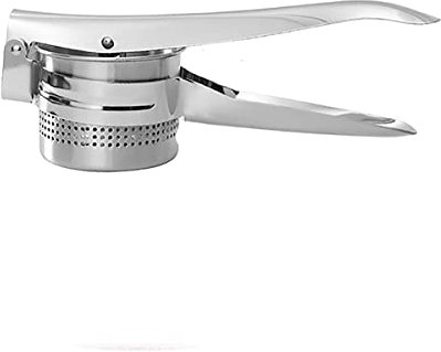 2PCS Potato Ricer Puree Masher, Food Press Stainless Steel Potato Ricer Multifunctional Kitchen Heavy Duty Food Press for Fruit Vegetable