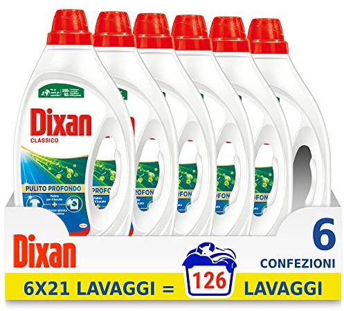 Dixan Tvättmaskin klassisk vätska 126-pack