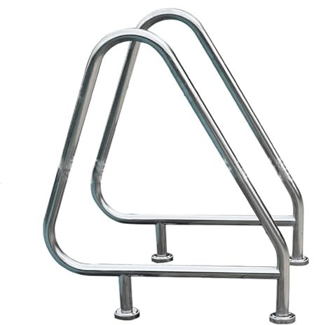 TT-YEC Mains Courantes De Piscine en Métal, Mains Courantes De Piscine Automatiques en Acier Inoxydable 304, Échelle De Sécurité De Piscine Épaissie, Support d'escalade De Spa