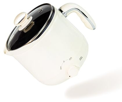 JULWHISPER Electric Wax Melting Pot Non-Stick and Keep Warm 1.8L Large Wax Melter for Candle Making Pouring Pot with Spout for Soap Making - UK Plug