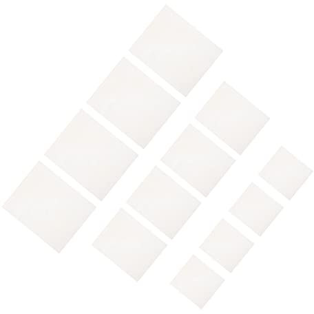 CORHAD 12pcs Clay Smoothing Tool Cloth Pottery Suede Cloth for Pottery Modelingtool Smoothing for Use in Making