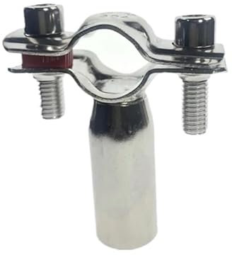 1/2-4-1/4 Stainless Steel SS304 Bracket Pipe Fittings Adjustable clamp Pipe Holder(100-108MM)