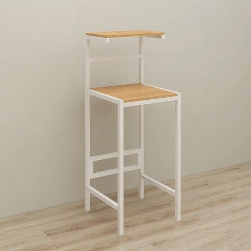 Robusto supporto per forno a microonde e mini frigorifero, in metallo, compatto per bar, bar, cucina, soluzione salvaspazio per riporre elettrodomestici