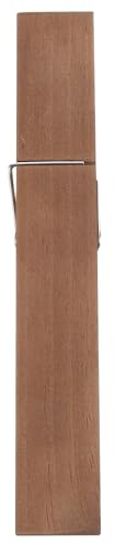 ibasenice Molletta da Bucato Grande in Legno Robusta 30x4x5 Cm Portasciugamani Clip Gigante per Bagno Fissaggio Asciugamani e Vestiti Antivento Portatile per Uso Domestico e Viaggio