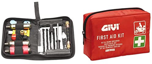 GIVI Motorrad-Sicherheits-Aufbewahrungstasche für Erste-Hilfe- und Reparaturen schlauchloser Reifen