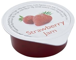 Country Range Strawberry Jam Portions - 100 x 20g