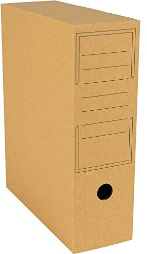 Archiv-Ablagebox braun 322 x 100 x 263 mm Archiv Karton 20 x