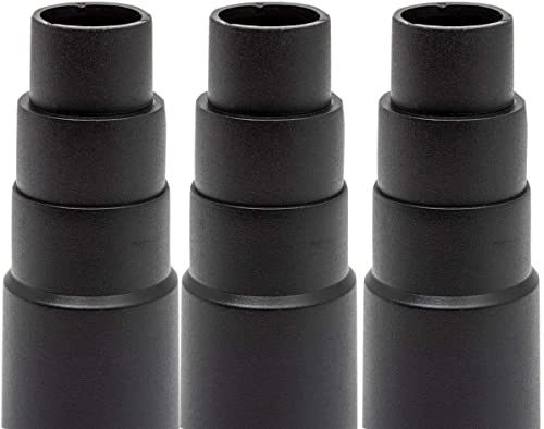 Staubsauger Adapter passend für Werkstattsauger Universal Schlauchadapter zur Reduzierung von Durchmesser für Exzenterschleifer Stichsäge Handkreissäge Bandschleifer MADE IN GERMANY