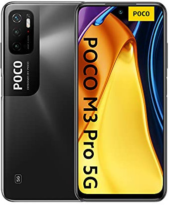 Xiaomi Poco M3 Pro 5G - Smartphone Débloqué 5G (Ecran : 6,5 - 128 Go/6 Go RAM - Double Sim - Android 11) Power Black