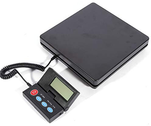 Elektronische Plattformwaage, Paketwaage 2g-50Kg Robuste Plattformwaage/Briefwaage Abnehmbares beleuchtetes LCD-Anzeige Genauigkeit Brief-Paketwaage
