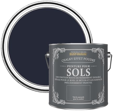 Rust-Oleum blau strapazierfähige, kratzfeste Bodenfarbe für Holz und Beton - Odyssee 2,5 Litres