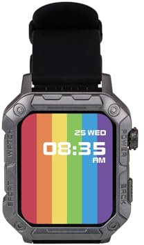 Nilox Sportive Trailwatch, Smartwatch Donna e Uomo con Monitoraggio Salute, Fitness e Notifiche, Resistente all'Acqua e alla Polvere, Compatibile con Android e iOS