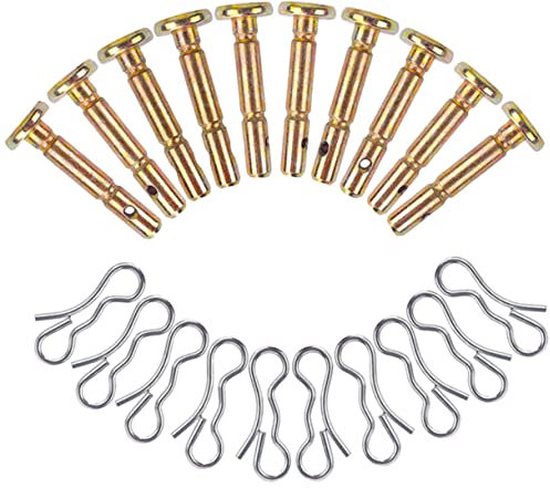 MERRYHAPY 1juego Pasadores De Corte y Pasadores Abiertos para Sopladores De Nieve Repuestos De Alta Durabilidad y Fácil Instalación para Mantenimiento De Maquinaria