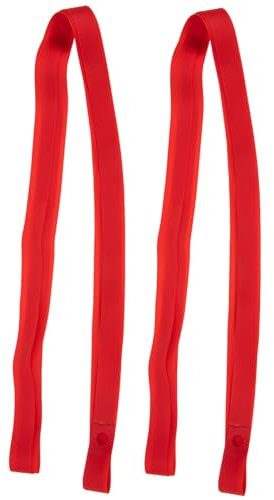 WESIEVYA Fahrrad Felgenband Pvc 26 Zoll Rot Pannensicheres Reifen Liner Fahrradzubehör Für Mountainbike Und Trekking