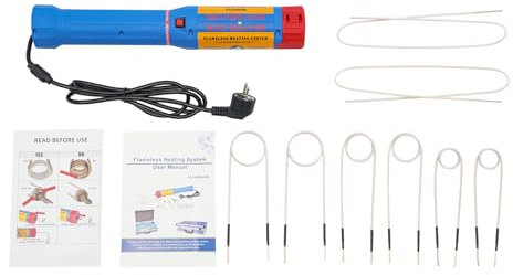 Chauffage à induction portable 1100 W pour chauffer de petites pièces en acier dans les voitures et les machines, idéal pour desserrer les vis et les boulons, chauffage efficace et simple