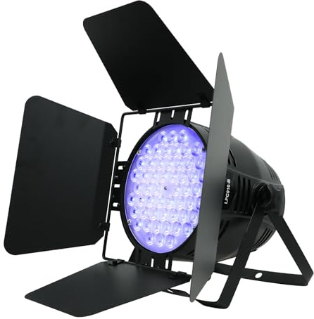 Stage Lights with Barn Doors,Betopper 200W High CRI Par Light,CRI/RA>90 RGBW 4in1 Ultra-Bright LED Stage Lighting,Up to 5000 Lm,Party Disco DJ Light for Photography Video Wedding Show