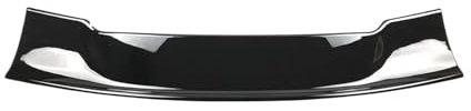 Spoiler Wing Universal GT Style Rear Spoiler Wing Tail Air Dam For 99% Sedan Body Kit Decoration Carbon Fiber Racing Car Tuning Accessories(Glossy Black)