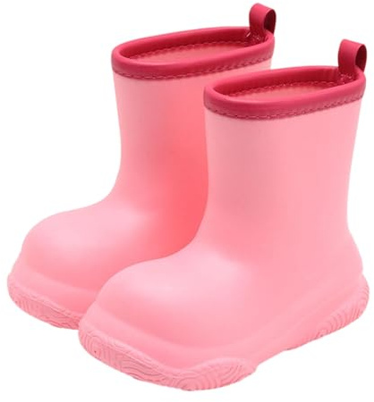 Stivaletti Pioggia Bambina Galosce Bambino Stivali 34 Scarpe Bimba 29 35 24 Gomma Leggeri 28 Equitazione Imbottiti Bambini Bimbo In 25 Mediano Copri Stivaletto 26 Invernali 32 Pantofole Antiscivolo