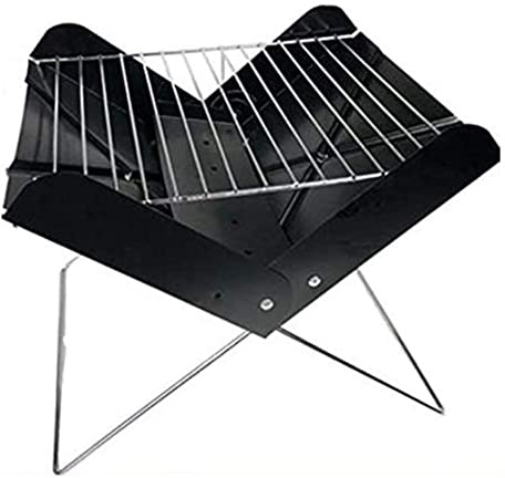 Portable Charcoal Barbecue Grill – Easy to Transport – Flexible Design Perfect for Outdoor Cooking – Essential BBQ Tools for Home Use