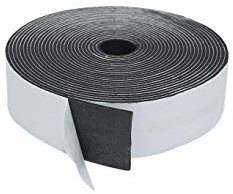 Foam Insulation Foam Tape for Pipe Insulation, Weather Stripping. Insulation Tape Tape Adhesive Freezer Seal Air Conditioner Tape. AC Foam Insulation Single Sided (1/8 X 2 X 30')