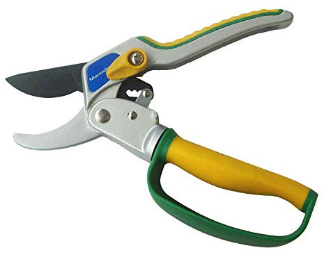Pruning Shears with Ratchet, Garden Shears Anvil Shears for Easy Cutting