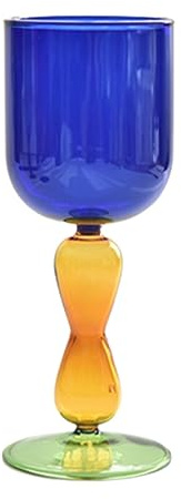PEKJI Verre à vin Moderne Verre à Longue Tige Verre à Whisky Verre à Cocktail Rond 220 ML/7.4 oz pour Bar hôtel