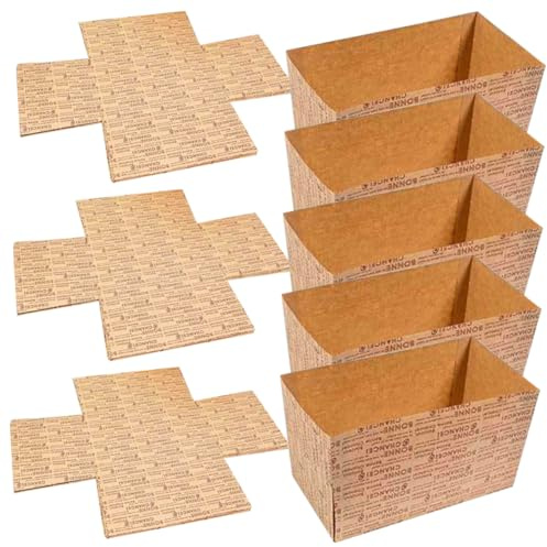EXCEART 50fogli Carta Resistenti Al Calore Per Toast Pirottini Di Carta Per Cottura Del Pane Pirottini Di Antiaderente Per Toast