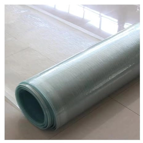 Polycarbonate Roofing Sheet, Natural Waterproof Lighting Panels, UV Resistant Rainproof Waterproof Greenhouse Clear Film, Outdoor Carports Farming Garden Roofing Cover ( Size : 1.2x9M/47.26x354.42in )