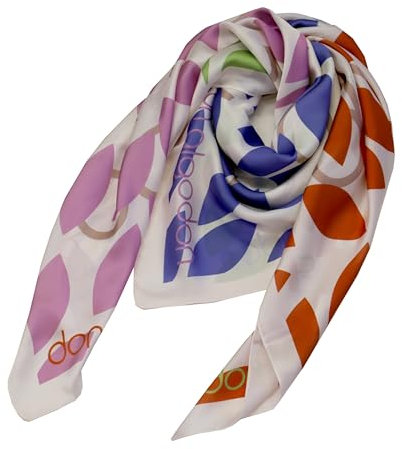 DON ALGODON - Pañuelo y Foulard de Cuello para Mujer - Bufanda - Colección Miconos