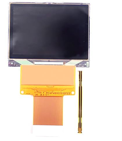 Neu für GBM Display-Bildschirm-Ersatz Original, Kompatibel mit Nintendo Game Boy Game Boy Micro Handheld-Konsole, getestet 100% funktionstüchtig