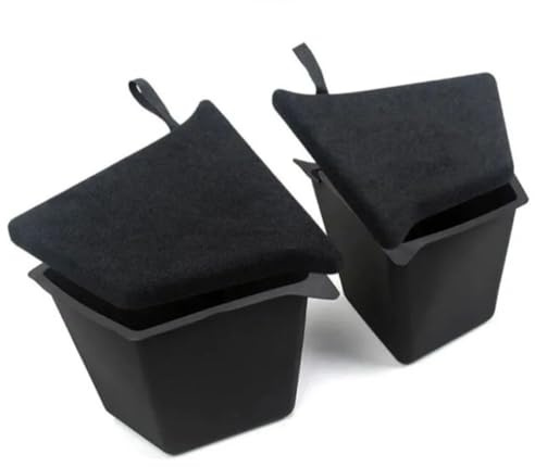 Model Y Rear Trunk Organizer Storage Bins with Lids - 5 Seater Model Y Accessories Trunk Storage Boxes
