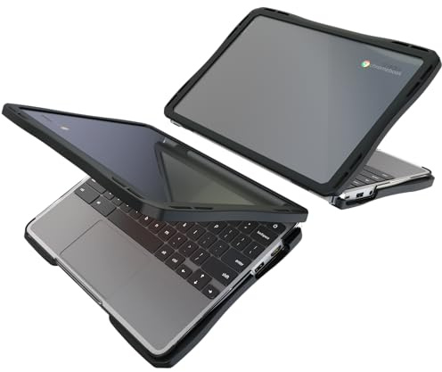 Air Hard Shell Case for Lenovo Chromebook 500e Gen 4 12.2, Student-Proof K-12 Clear Hard Case (1-Pack)